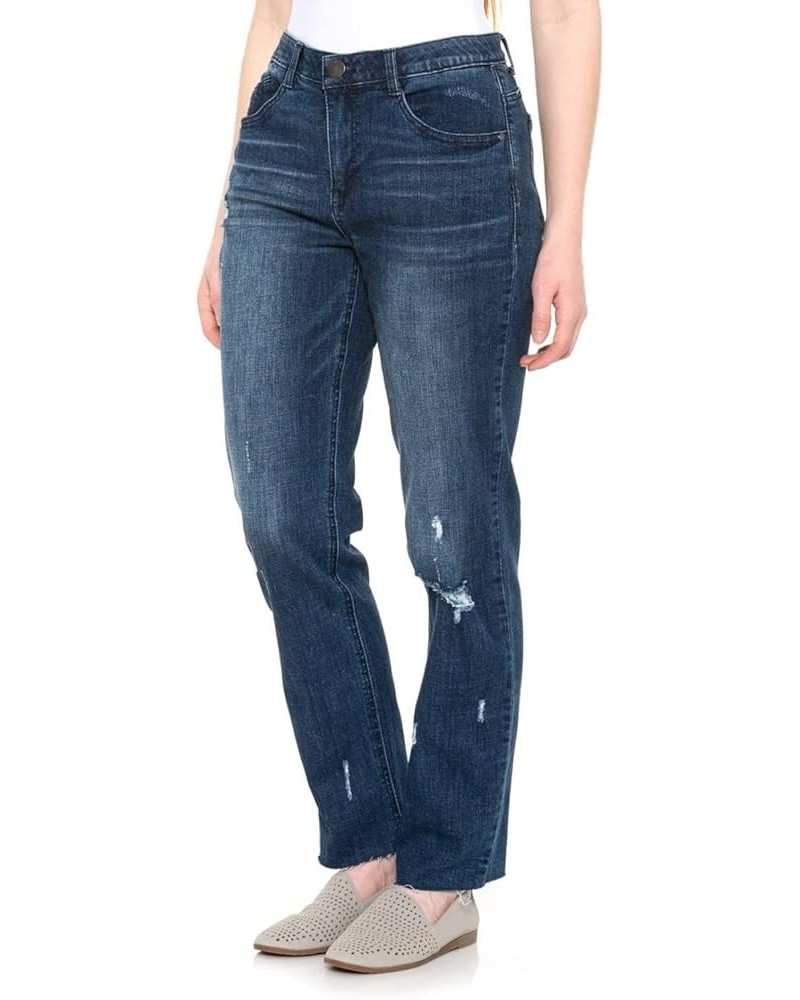 Women's Ab Solution Straight Leg Blue Raw $27.72 Jeans