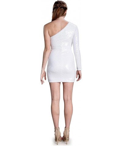 Women's Serena Bodycon Mini Dress White Multi $39.06 Dresses