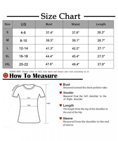 Women's Short Sleeve Basic T-Shirts Summer Casual Loose V Neck Tunic Blouse Tops Black $7.55 Tops