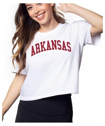 Women's Short 'N Sweet Tee Arkansas Razorbacks Medium White $9.69 T-Shirts