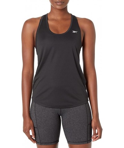 Women's Workout Ready Mesh Back Tank Night Black/Small White Vector Logo Medium $10.50 Activewear