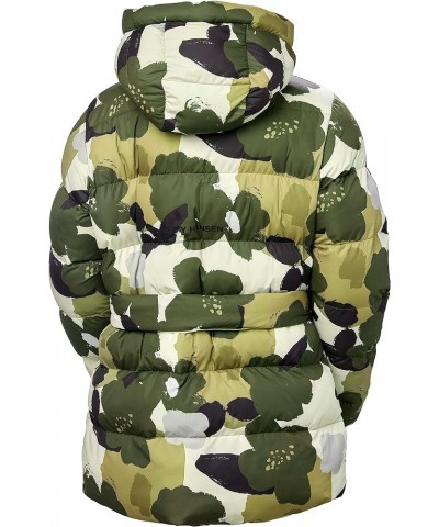 Womens Grace Puffy Parka 431 Utility Green Print $89.69 Jackets