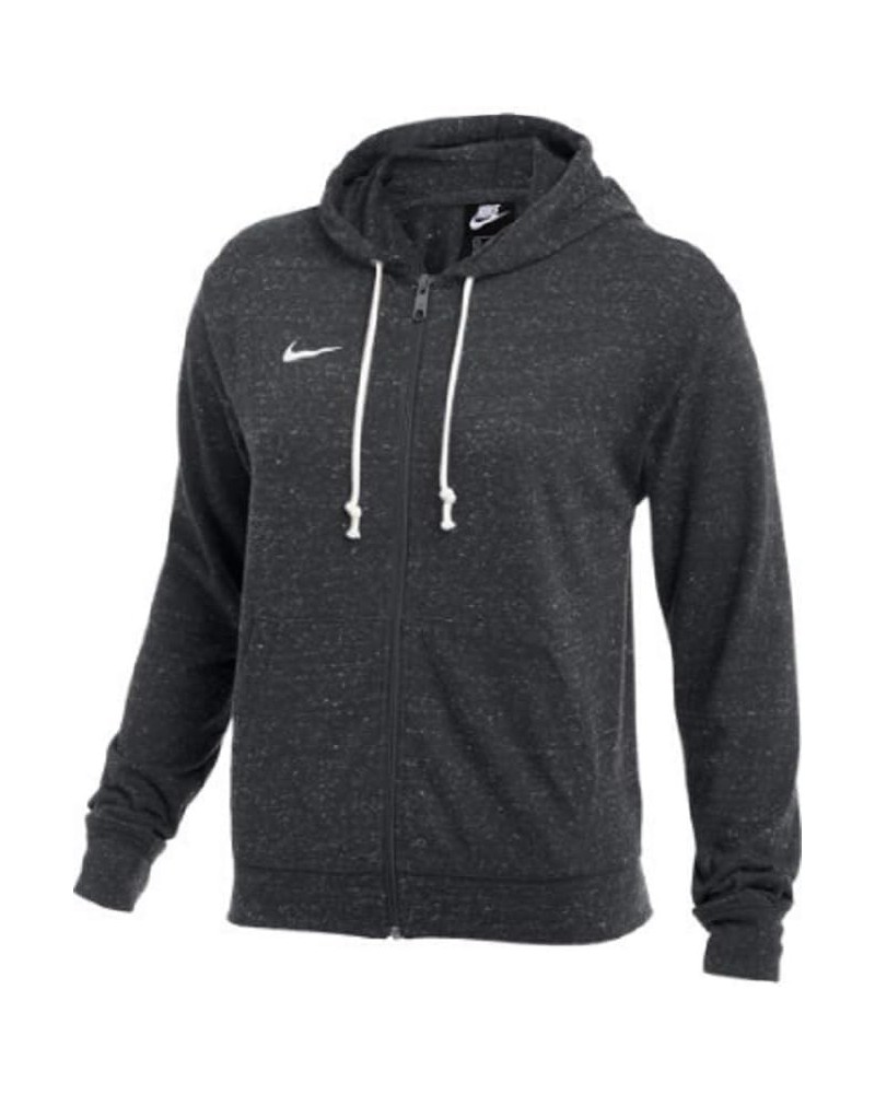 Women's Sportswear Gym Vintage Full-Zip Hoodie Plus Anthracite $34.37 Activewear