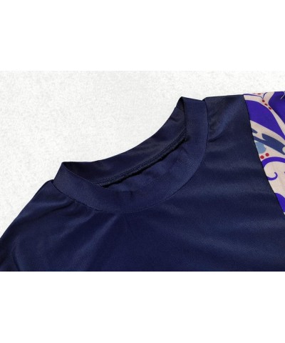 Modest Swimsuit for Women,Full Cover Swimwear Burkini Islamic Hijab Bathing Suit Dark Blue $25.51 Swimsuits