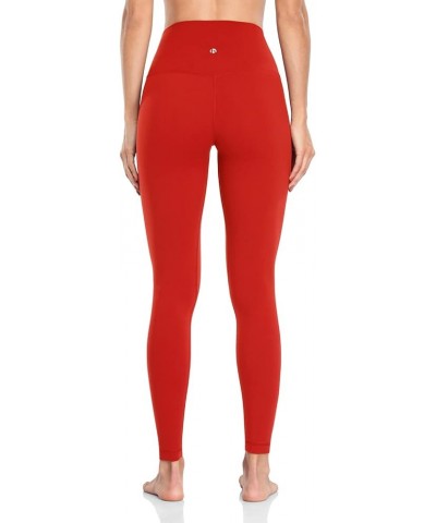 Essential/Workout Pro Full Length Yoga Leggings, Women's High Waisted Workout Compression Pants 28'' Essential True Red $12.7...