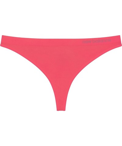 Women's Ultra Comfort Performance Seamless Thong Underwear (3 Pack) Guava/Bluefish/Dk Hthr $11.54 Lingerie