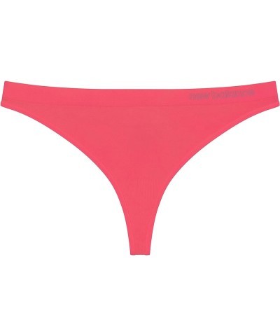 Women's Ultra Comfort Performance Seamless Thong Underwear (3 Pack) Guava/Bluefish/Dk Hthr $11.54 Lingerie