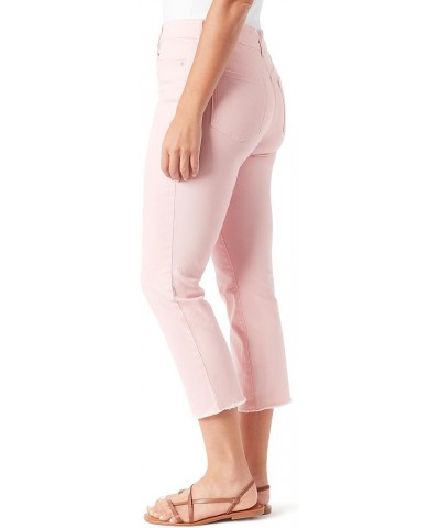 Women's Boho Slim Stretch Denim Capri Pink Blush $19.03 Jeans