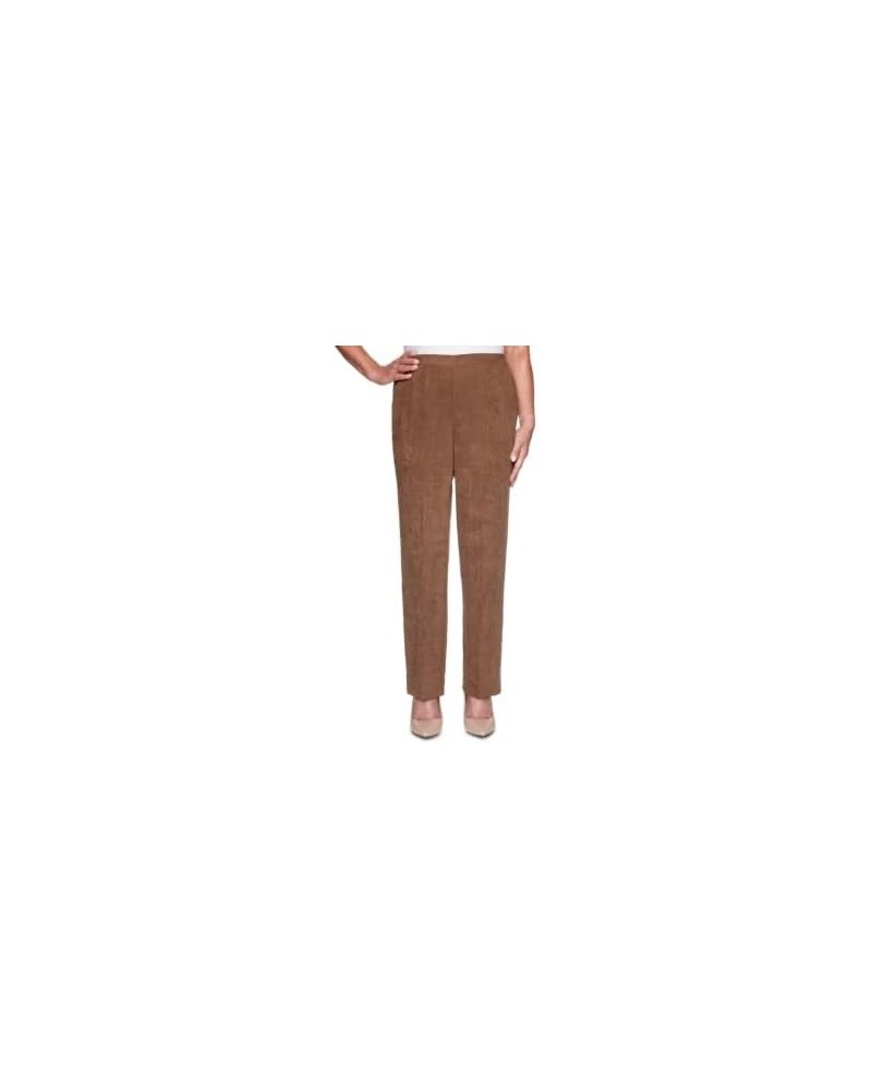 Women's Walnut Grove Faux Suede Pants Brown Size 22X5 $11.25 Pants