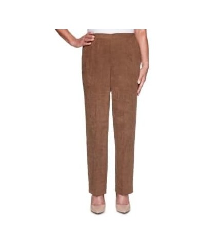 Women's Walnut Grove Faux Suede Pants Brown Size 22X5 $11.25 Pants