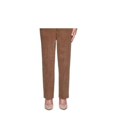 Women's Walnut Grove Faux Suede Pants Brown Size 22X5 $11.25 Pants