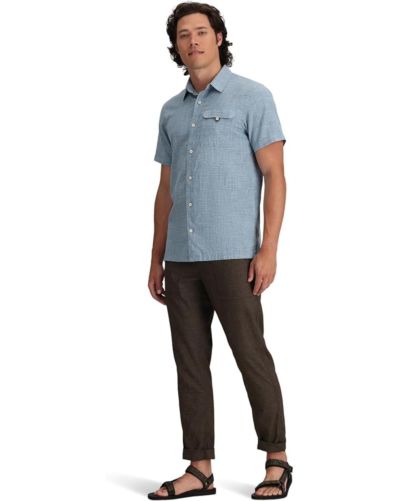 Hempline Spaced Short Sleeve Mountain Spring $34.61 Shirts