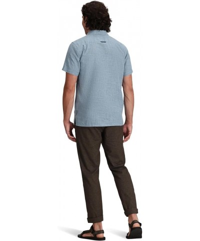 Hempline Spaced Short Sleeve Mountain Spring $34.61 Shirts