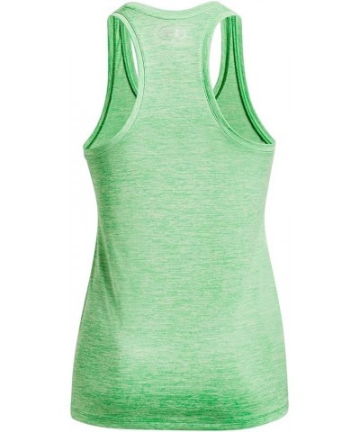 Women's Tech Twist Tank Top (328) Extreme Green / Phosphor Green / Metallic Silver $10.48 Activewear