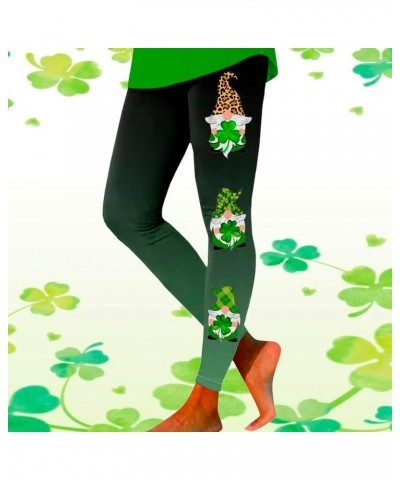 St. Patrick's Day Leggings for Women for Parties Festivals High Waisted Stretch Yoga Pants Full Length Active Tights E $8.99 ...