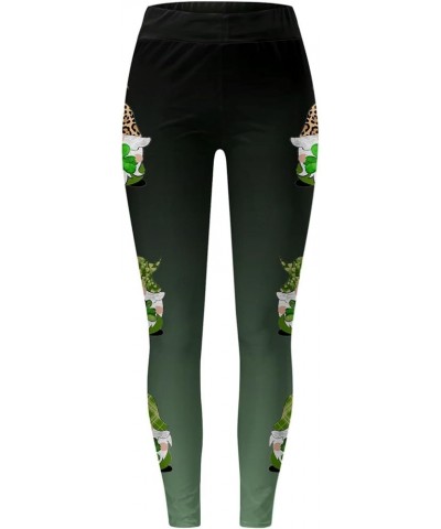 St. Patrick's Day Leggings for Women for Parties Festivals High Waisted Stretch Yoga Pants Full Length Active Tights E $8.99 ...