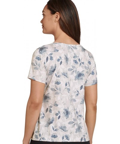 Women's Activewear Everyday V-Neck Tee Bold Blooms $6.23 T-Shirts