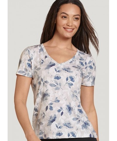 Women's Activewear Everyday V-Neck Tee Bold Blooms $6.23 T-Shirts