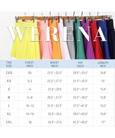 Pleated Tennis Skirt for Women High Waisted Athletic Golf Skorts Skirts with 4 Pockets Workout Casual Clothes Red $16.32 Skirts