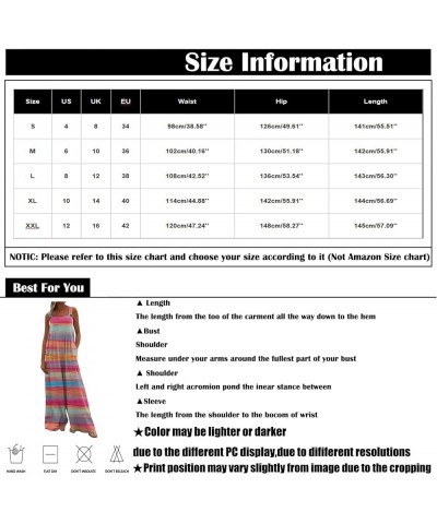 Rompers for Women Dressy Casual Summer Printed Wide Leg Loose Fit Fashion Pleated Lounge Jumpsuits Overalls Zly B-navy $11.76...