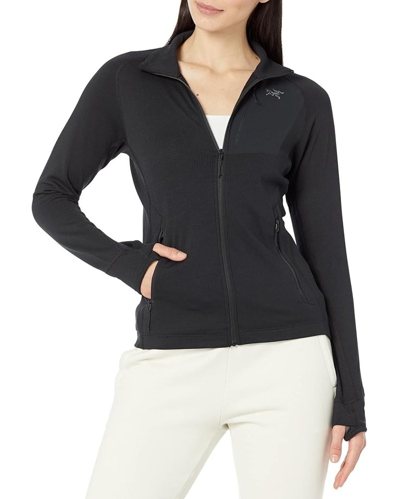 Delta Jacket Women's | Versatile Polartec Power Dry Fleece Jacket Black $62.70 Jackets