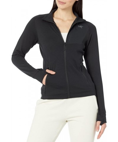 Delta Jacket Women's | Versatile Polartec Power Dry Fleece Jacket Black $62.70 Jackets