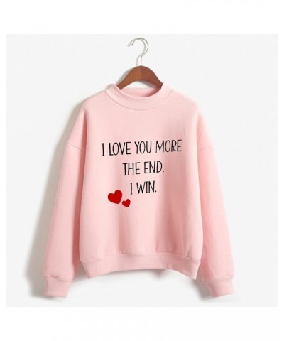 Women Valentine's Day Printing Sweatshirt Crewneck Sweatshirts,Knit Tops,Sweater Christmas,Ugly Plus Size Hoodiess A3-rd2 $3....