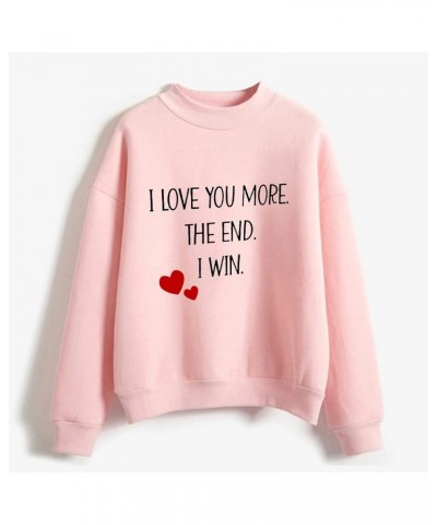 Women Valentine's Day Printing Sweatshirt Crewneck Sweatshirts,Knit Tops,Sweater Christmas,Ugly Plus Size Hoodiess A3-rd2 $3....