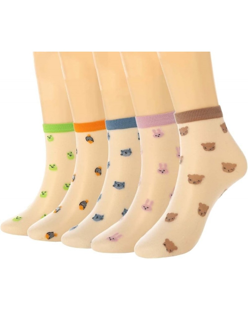 Women Sheer Sock Elastic See Through Socks Style12 $10.44 Socks