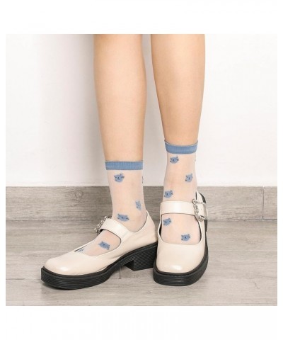 Women Sheer Sock Elastic See Through Socks Style12 $10.44 Socks