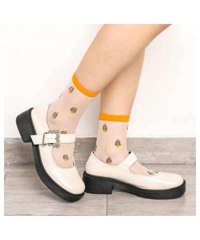 Women Sheer Sock Elastic See Through Socks Style12 $10.44 Socks