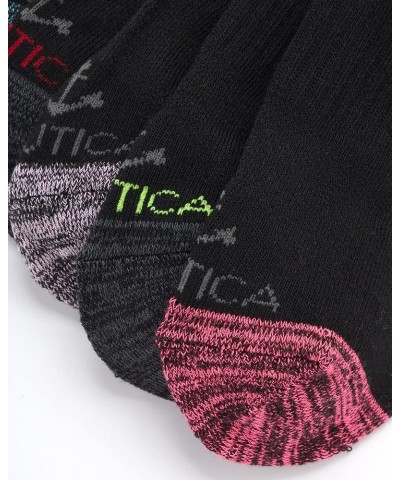 Women's Quarter Cut Moisture Control Athletic Socks with Cushioned Comfort (12 Pack) Black Assorted $10.00 Activewear