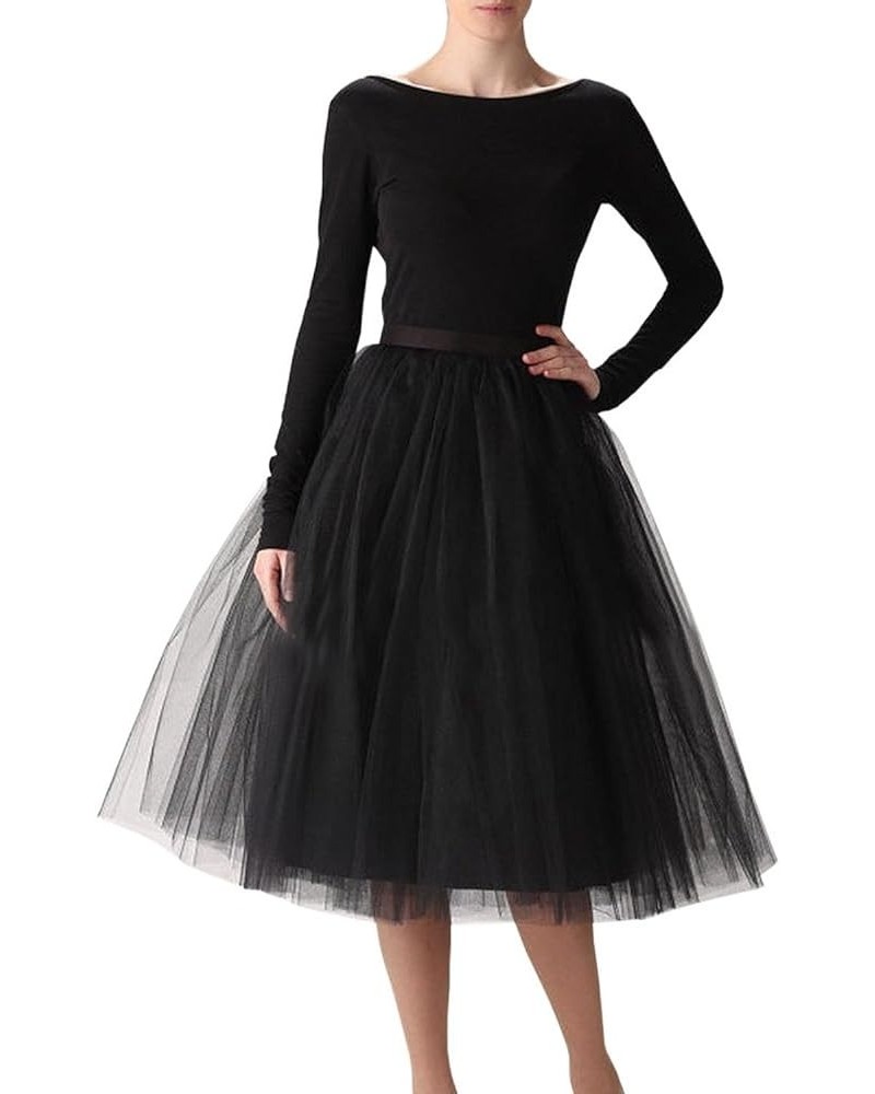 Women Short Tutu A line Skirts Ball Gown Costume Dance Prom Party Dress Black $12.45 Others