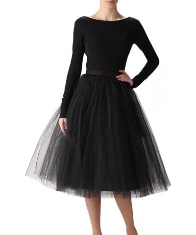 Women Short Tutu A line Skirts Ball Gown Costume Dance Prom Party Dress Black $12.45 Others