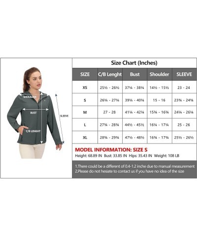 Women's Sun Protection Hoodie Jackets Long Sleeve UPF50+ Shirts Hiking Travel Camp Air Holes Full Zip Steel Grey X-Small $23....