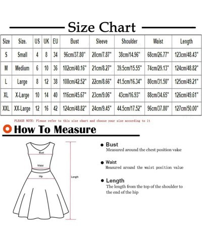 2024 Summer Dresses for Women Casual Short Sleeve Tshirt Dress Crewneck Flowy Tiered Maxi Beach Dresses with Pockets 01 Hot P...