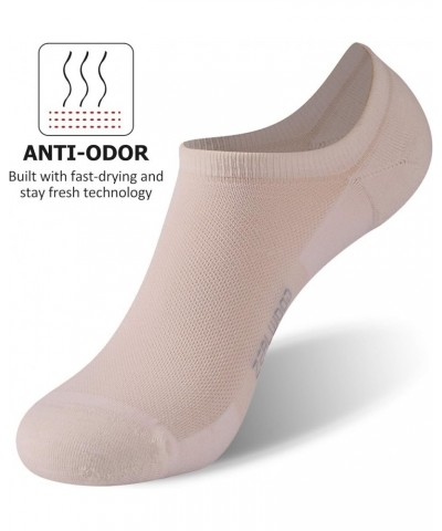 No Show Athletic Socks, ZEALWOOD Unisex Merino Wool Ultra-Light Running Tennis Golf Socks,1/3 Pairs 3 Pairs-cream-no Show-n $...