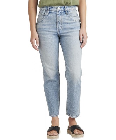 Women's Carpenter High Rise Straight Crop Jeans-Legacy Med Wash Rcs289 $28.73 Jeans