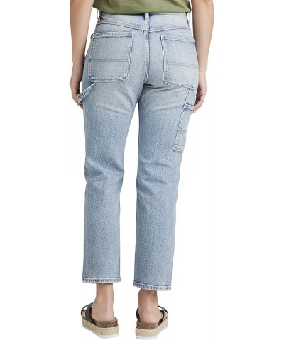 Women's Carpenter High Rise Straight Crop Jeans-Legacy Med Wash Rcs289 $28.73 Jeans