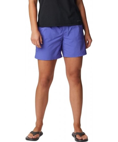 Women's Sandy River Breathable Cargo Short with UPF 30 Sun Protection Purple Lotus $9.95 Activewear