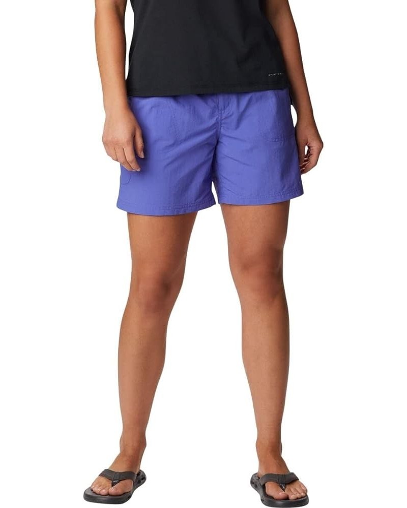 Women's Sandy River Breathable Cargo Short with UPF 30 Sun Protection Purple Lotus $9.95 Activewear