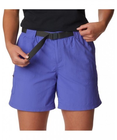 Women's Sandy River Breathable Cargo Short with UPF 30 Sun Protection Purple Lotus $9.95 Activewear