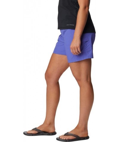 Women's Sandy River Breathable Cargo Short with UPF 30 Sun Protection Purple Lotus $9.95 Activewear