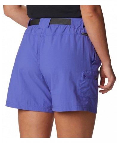 Women's Sandy River Breathable Cargo Short with UPF 30 Sun Protection Purple Lotus $9.95 Activewear