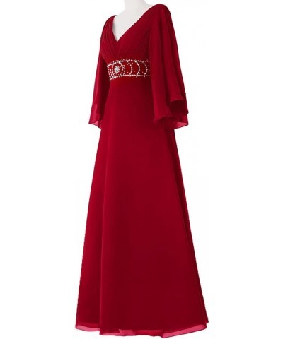 A-line Mother of The Bride Dresses for Wedding Plus Size Bell Sleeves Formal Evening Party Dresses Lilac $38.85 Dresses