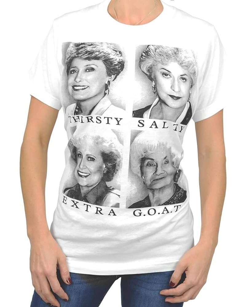 The Golden Girls Graphic Slang Adult White T-Shirt White $10.08 Others