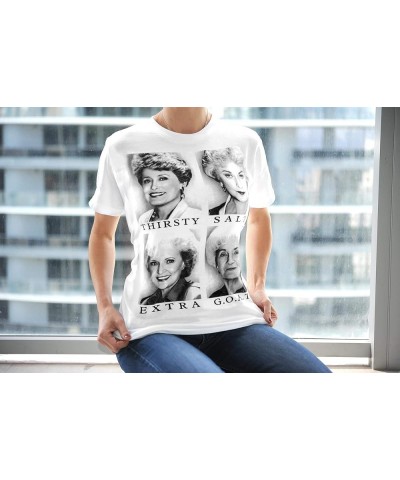 The Golden Girls Graphic Slang Adult White T-Shirt White $10.08 Others