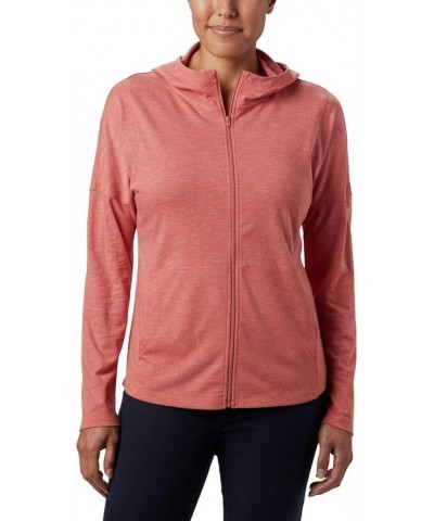 Women's Cades Cove Full Zip Dark Coral $18.64 Activewear