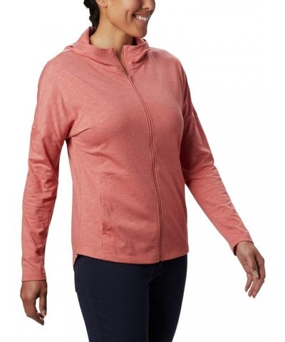 Women's Cades Cove Full Zip Dark Coral $18.64 Activewear