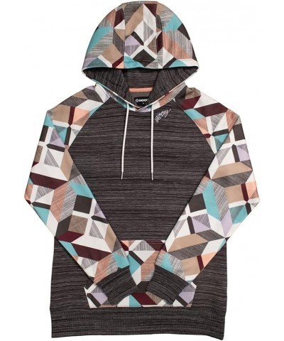 Women’s Western Lifestyle Drawstring Hoodie Brown $30.34 Hoodies & Sweatshirts